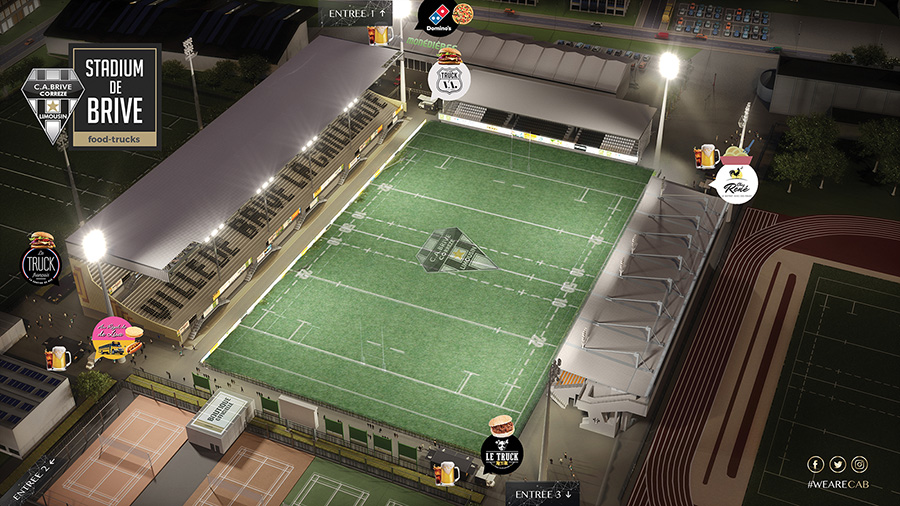 Stade Rugby Schema STADIUM